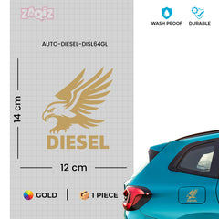 Diesel Sticker for Fuel Tank – Trendy Auto Design