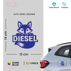 Diesel Sticker for Fuel Tank | Car Exterior Accessory