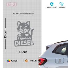 Diesel Sticker for Car | Long-Lasting Automotive Decal