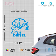 Diesel Sticker for Car | High Adhesion & Fade Proof