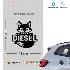 Diesel Sticker for Fuel Tank | Car Exterior Accessory