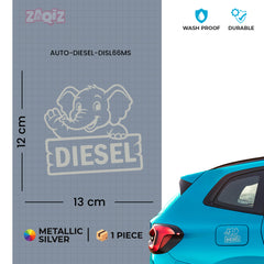 Custom Diesel Sticker for Car | Personalized Fuel Tank Design