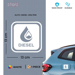 Buy Diesel Sticker for Fuel Tank Cap Online | Zaqiz Collection