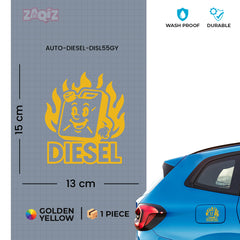 Buy Diesel Sticker for Fuel Tank Online | Zaqiz