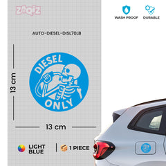 Designer Diesel Sticker for Fuel Tank | Unique Print