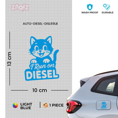 Diesel Sticker for Car | Long-Lasting Automotive Decal