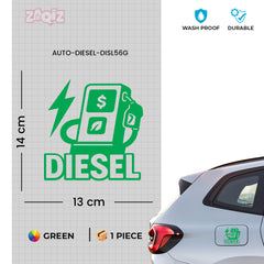 Stylish Diesel Sticker for Car – Long-Lasting Vinyl