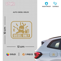 Diesel Tank Use Marker for Vehicles