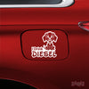 Clear Diesel Label for Car