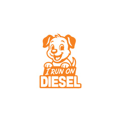 Matte Finish Diesel Sticker for Car | Stylish & Durable