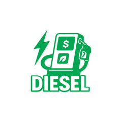 Stylish Diesel Sticker for Car – Long-Lasting Vinyl