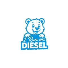 Diesel Sticker for Fuel Tank | Durable Automotive Decal