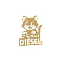 Diesel Sticker for Car | Long-Lasting Automotive Decal