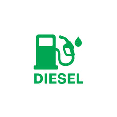 Creative Diesel Sticker for Car Fuel Tank Cap
