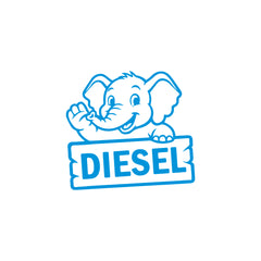 Custom Diesel Sticker for Car | Personalized Fuel Tank Design