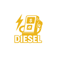 Stylish Diesel Sticker for Car – Long-Lasting Vinyl
