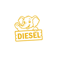 Custom Diesel Sticker for Car | Personalized Fuel Tank Design