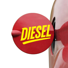 Trendy Diesel Sticker for Car Fuel Tank Cap | Easy Peel & Stick