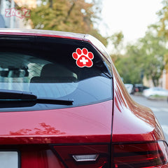 Bold Lettering Doctor on Board Decal