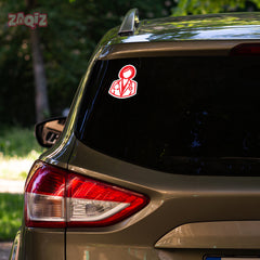 Doctor Sticker for Car & Bike Awareness