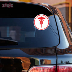Zaqiz Stickers Doctor Stickers – Perfect for Cars, Bikes & Ambulances