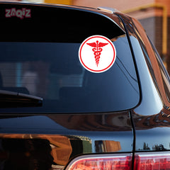 Zaqiz Stickers Doctor Stickers – Perfect for Cars, Bikes & Ambulances