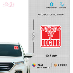 Doctor on Board Sticker for Cars