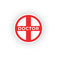 Doctor Medical Symbol Doctor Car Decal