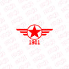 Unique Royal Enfield Bike Tank Sticker