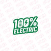 EV Charging Awareness Car Decal