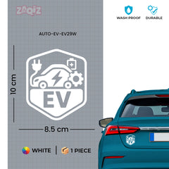 Zaqiz  EV Stickers – Premium EV Charging Sign Stickers