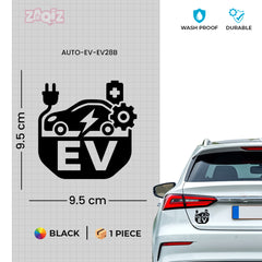 Zaqiz EV Stickers – Stylish Electric Vehicle Labels