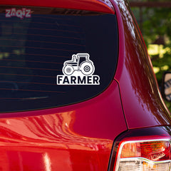 Proud to Be a Farmer Vehicle Decal