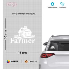 Support Farmers Sticker for Cars