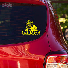 Farm Lover Emblem for Car Windows
