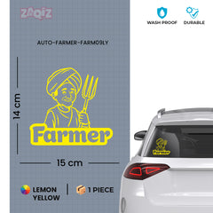 Agriculture Lover Sticker for Cars