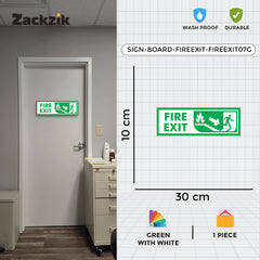 Zackzik Fire Exit Sticker – Essential Safety Signage
