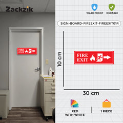 Fire Extinguisher – For Emergency Use Only