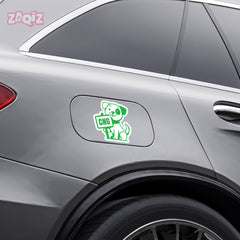 Zaqiz Stickers – Cute CNG & Petrol Cap Decals