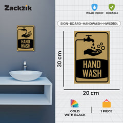 Hand Wash Required Beyond This Point
