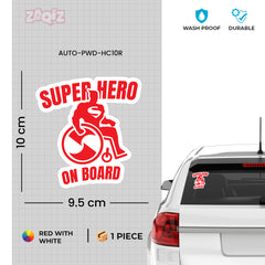 Dynamic Handicap Superhero Emblem