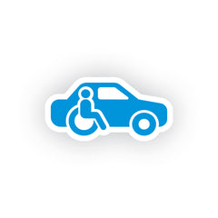Handicap Superhero on Board Badge