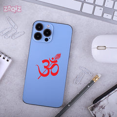 Matte Finish Om Mandala Mobile Sticker | Stylish & Durable