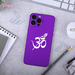 Matte Finish Om Mandala Mobile Sticker | Stylish & Durable