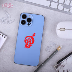 Hindu Om Sticker for Mobile | Durable Devotional Decal
