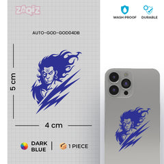 Long-Lasting Shree Hanuman Sticker for Mobile | Outdoor Vinyl