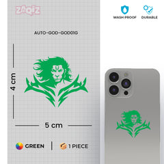 Jai Hanuman Mobile Sticker | Perfect for Bhakti Lovers