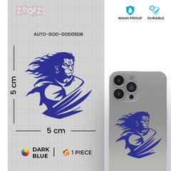 Iconic  Hanuman Mobile Sticker | Easy-to-Apply Devotional Design