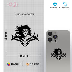 Jai Hanuman Mobile Sticker | Perfect for Bhakti Lovers