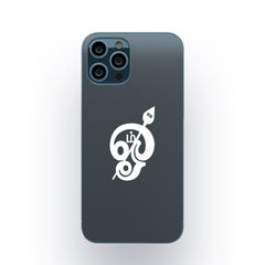 Hindu Om Sticker for Mobile | Durable Devotional Decal
